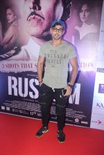 at Rustom screening in Sunny Super Sound on 11th Aug 2016